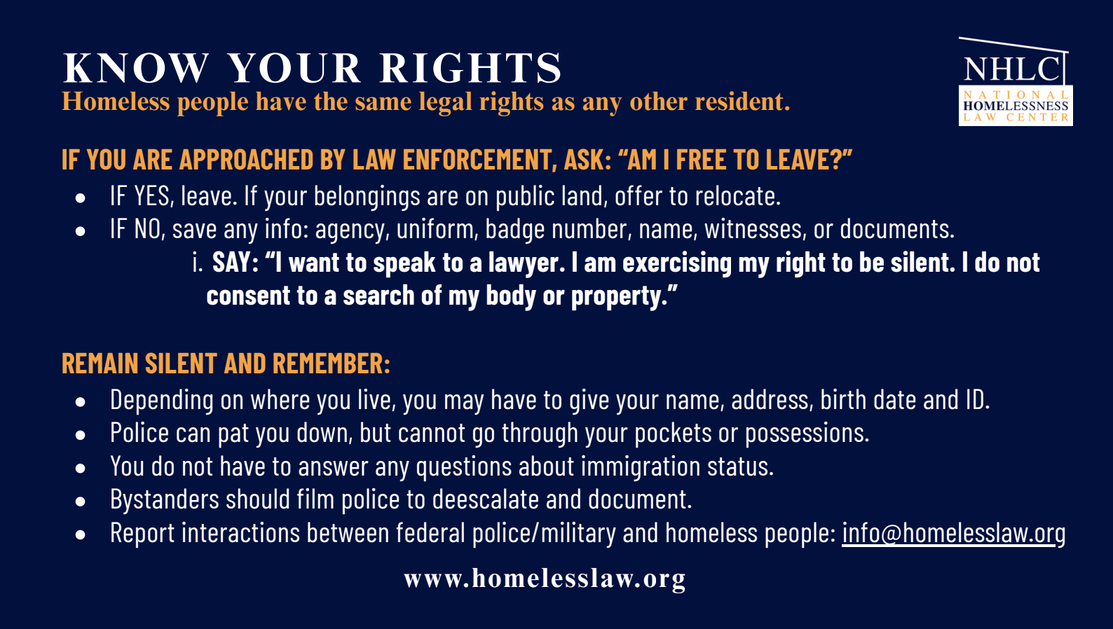FIASGP Know Your Rights Resource Download | FIASGP Legal